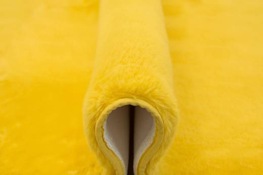 Okrągły Dywan Bellarossa Rabbit żółty