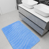 Dywanik Łazienkowy Antypoślizgowy Sara Light Blue Niebieski Fale