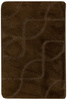 Dywanik Łazienkowy Antypoślizgowy Ivona Brown Brąz Linie