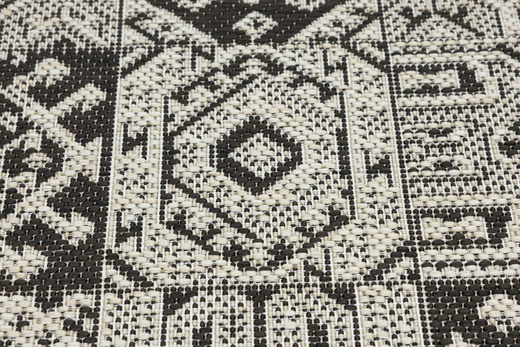 Antypoślizgowy Dywan FLEX 19636/91 Brąz Beż Patchwork