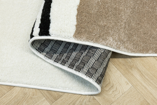 Dywan Clara 02923A cream/brown Brąz Krem Abstrakcja