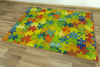 Wykładzina puzzle multicolor szerokość 2 m