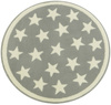 Okrągły Dywan Kids 533909/89933 gwiazdki krem