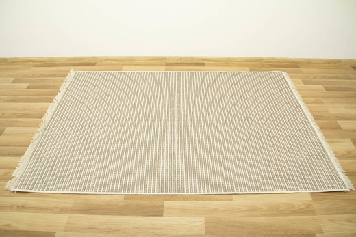 Dywan Sznurkowy Oria 20721/YV7-X Beż Krem Szary Linie Gruby Splot