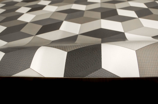 Wykładzina PCV Bingo Cubes 097 szerokość 2,5 m