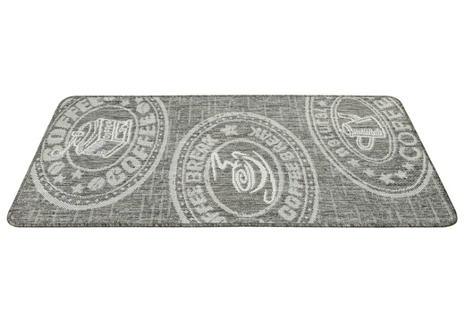 Antypoślizgowy Dywan FLEX 1907/P91 Brąz Szary Coffee