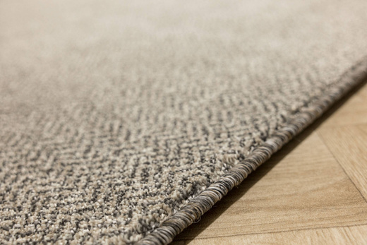 Dywan Monza-Special 177 Beż Krem Szary Jodełka Zygzaki Filc