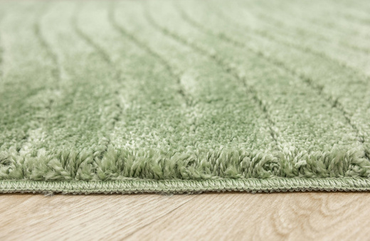 Dywanik Łazienkowy Antypoślizgowy Sara Sage Zielony Fale