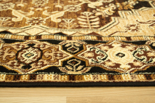 Dywan GOLD 279/12 Ornament Brąz Beż