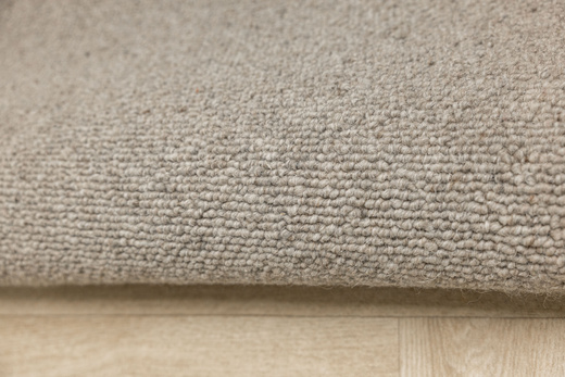 Wełniana Wykładzina Pętelkowa Nelson 173 Szary szer. 5 m