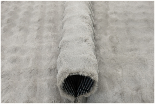 Dywan Oslo Bubble Taupe Szarobeżowy Rabbit Królik