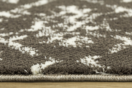 Dywan Karof 2619A brown/white 23 Brązowy Krem Etno