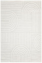 Dywan Sznurkowy Haga 03606E cream/l.grey Szary Krem Geometria Outdoor
