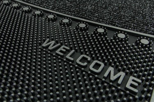 Wycieraczka arches silver