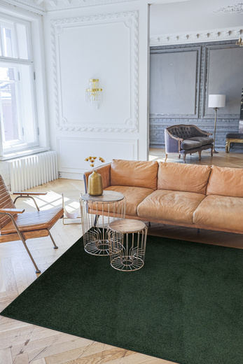 Wykładzina Destiny 650 Zielony na filcu szerokość 4 m