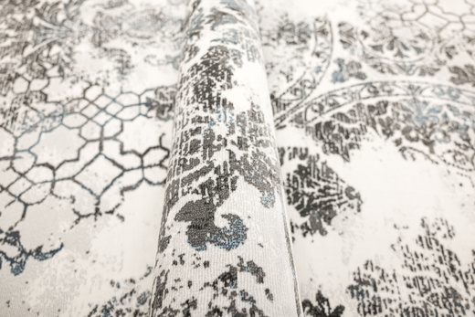 Dywan Argent 14721 U11 Blue Krem Szery Niebieski Ornament