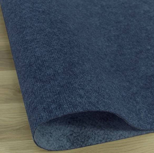 Wykładzina star bez filcu 84 niebieski szerokość 4 m