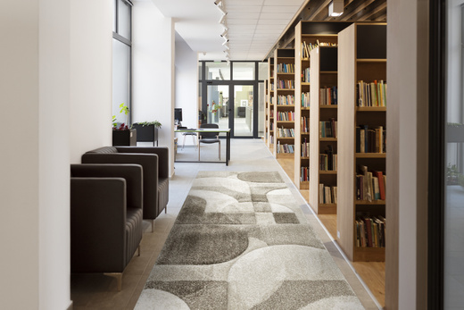 Chodnik Kandy N412A l.beige/white Beż Krem Brąz szerokość 100 cm