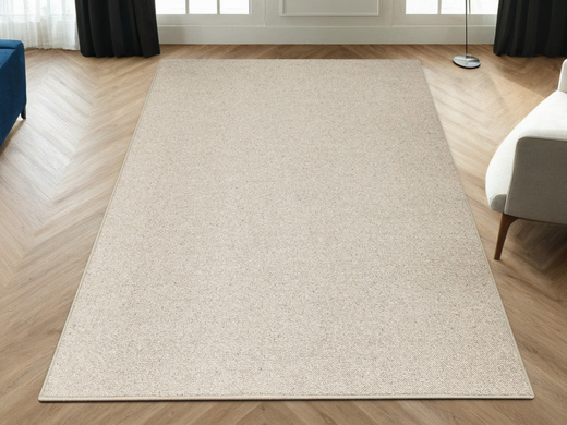 Wełniana Wykładzina Pętelkowa Nelson 75 Szary szer. 5 m