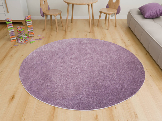 Okrągły Dywan Lima 2081A lila/lila Fiolet