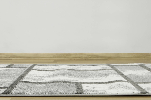 Chodnik Lima 9553A cr/l.g Szary Kremowy szerokość 80 cm