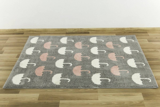 Dywan Shaggy Slim 9998 grey/multi parasolki