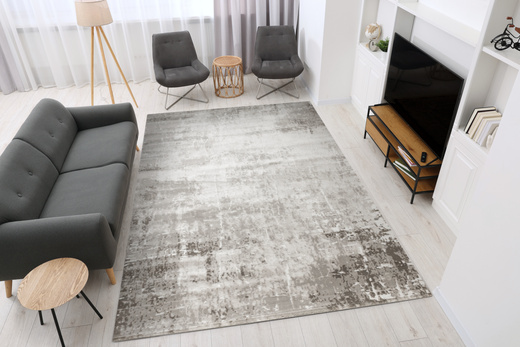 Dywan Nantes NT041A Vizon/Brown Szarobeżowy Beton