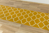 Chodnik luna 502682/89955 koniczyna musztardowa szerokość 70 cm
