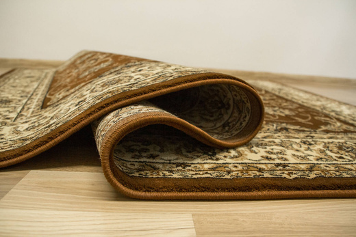 Dywan Super Rose 2338A brown/cream Ornament Brąz Beż Krem