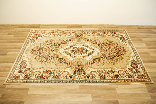 Dywan Lotos 1569/110 Ornament Kwiaty Beż