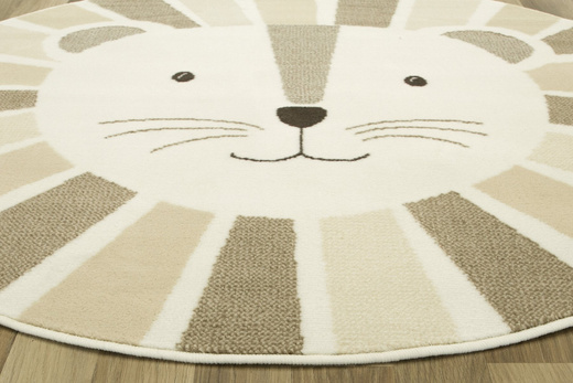 Okrągły Dywan 534326/97933 creme Lew Beż Krem