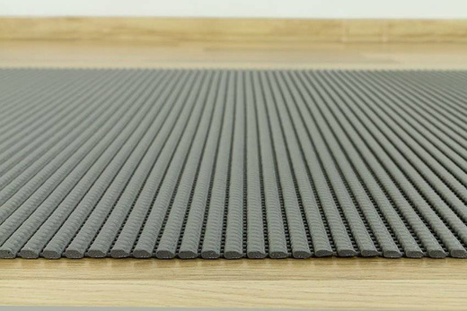 Mata Łazienkowa Softy-tex 801 szary szerokość 65 cm