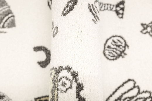 Dywan Lima G931A cream/d.grey Pastelowy Krem Turkus Roboty