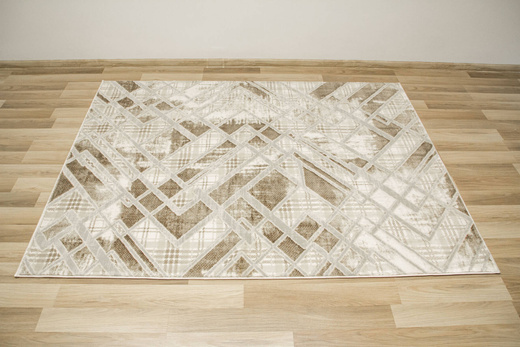 Dywan Garda P1149 Vizon Beż Krem Romby Marmur