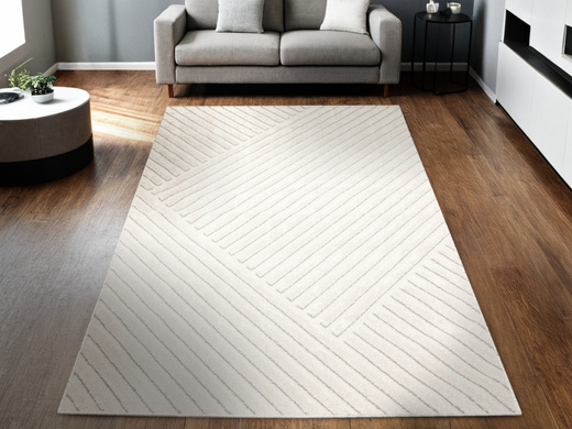 Dywan Aruba G167A cream Krem Szary Linie