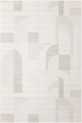 Dywan Sznurkowy Haga 04719A beige/cream Krem Beż Szary Geometria Outdoor