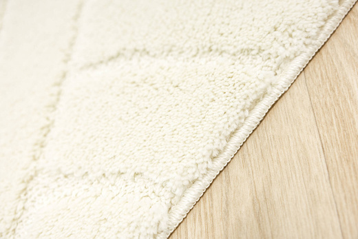 Dywanik Łazienkowy Antypoślizgowy Sash Krem Pasy