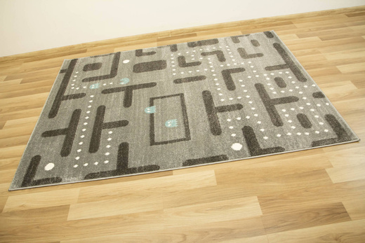 Dywan Dziecięcy Lima 9374B l.grey/d.grey Szary Grafit