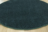Okrągły Dywan Koło Phuket 40 Butelkowa Zieleń Shaggy