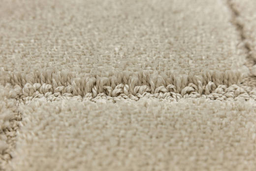 Dywanik Łazienkowy Antypoślizgowy Inez Light Beige Jasny Beż Geometria