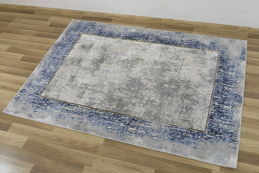 Dywan Verano C469A m grey/cream Niebieski Szary Krem Beż Dwupoziomowy