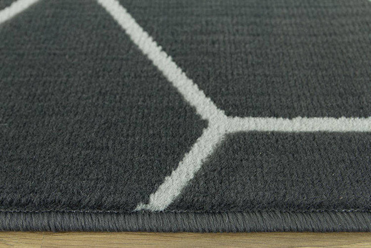 Dywan Luna 503746/89922 d.grey cubes grafitowy ch