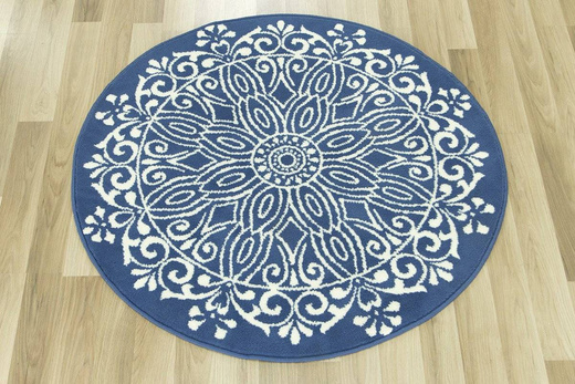 Okrągły Dywan Luna 503788/94955 jeans