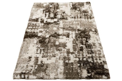 Dywan Shaggy Puffy P149 beige/d.vizion Beż Brąz Abstrakcja