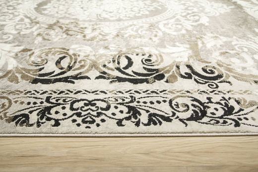 Dywan Oriental 9365 d.grey/beige Ornament Szary Beż
