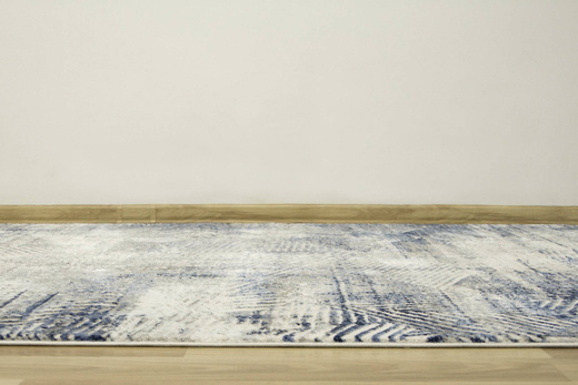 Dywan Verano C465A m grey/grey Niebieski Szary Krem Dwupoziomowy Trójkąty