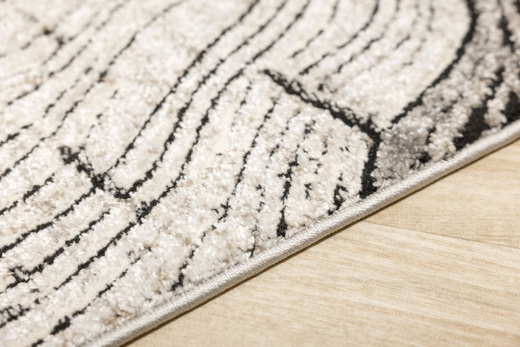 Dywan Matara P156A l.grey/sp.antr Szary Beż Krem Pień