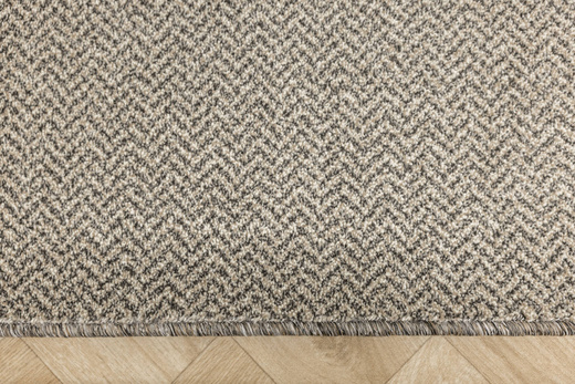 Wykładzina Monza-Special 177 Beż Krem Szary Jodełka Zygzaki Filc szerokość 4 m