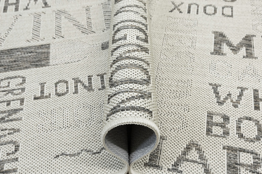 Antypoślizgowy Dywan FLEX 19118/P19 Krem Brąz