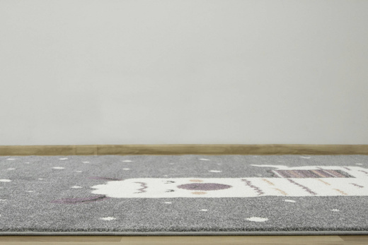 Dywan Dziecięcy Lima C261A l.grey/cream Szary Krem Lama